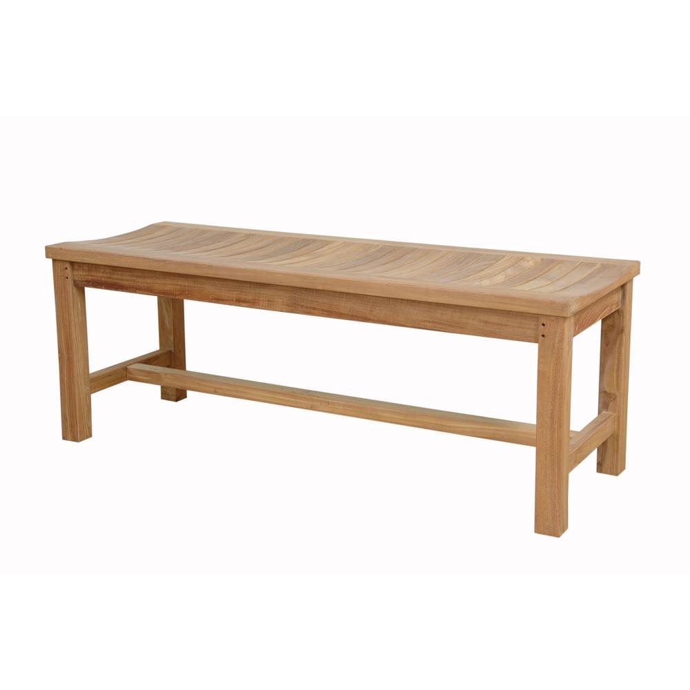 Madison 48" Backless Bench. Picture 2