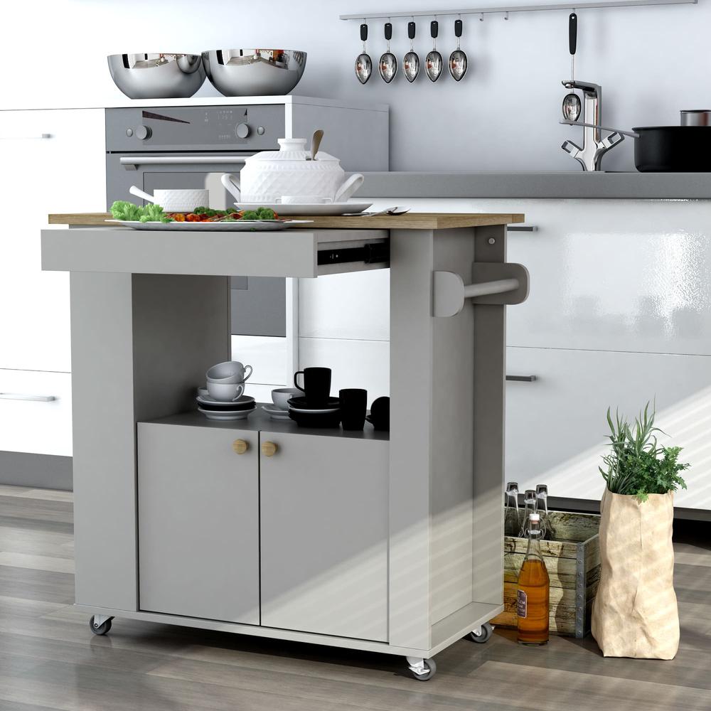 Astor 35" Kitchen Cart. Picture 2