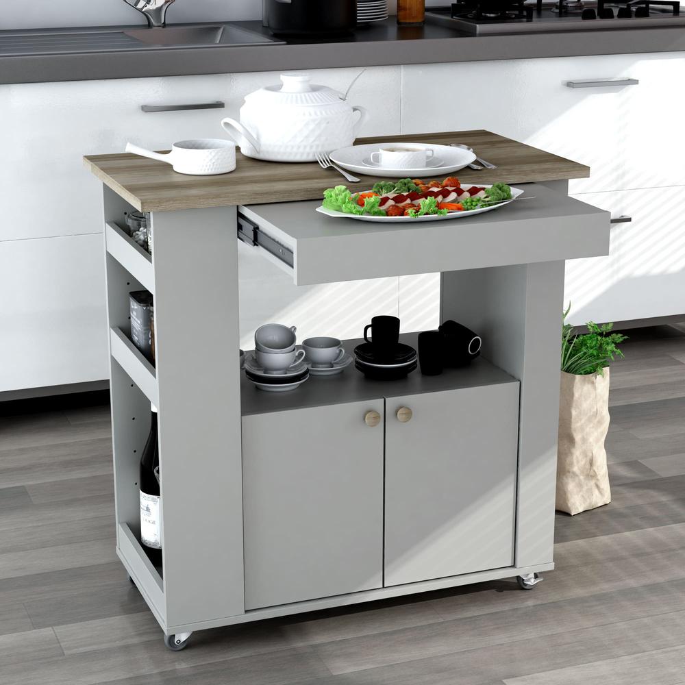 Astor 35" Kitchen Cart. Picture 5