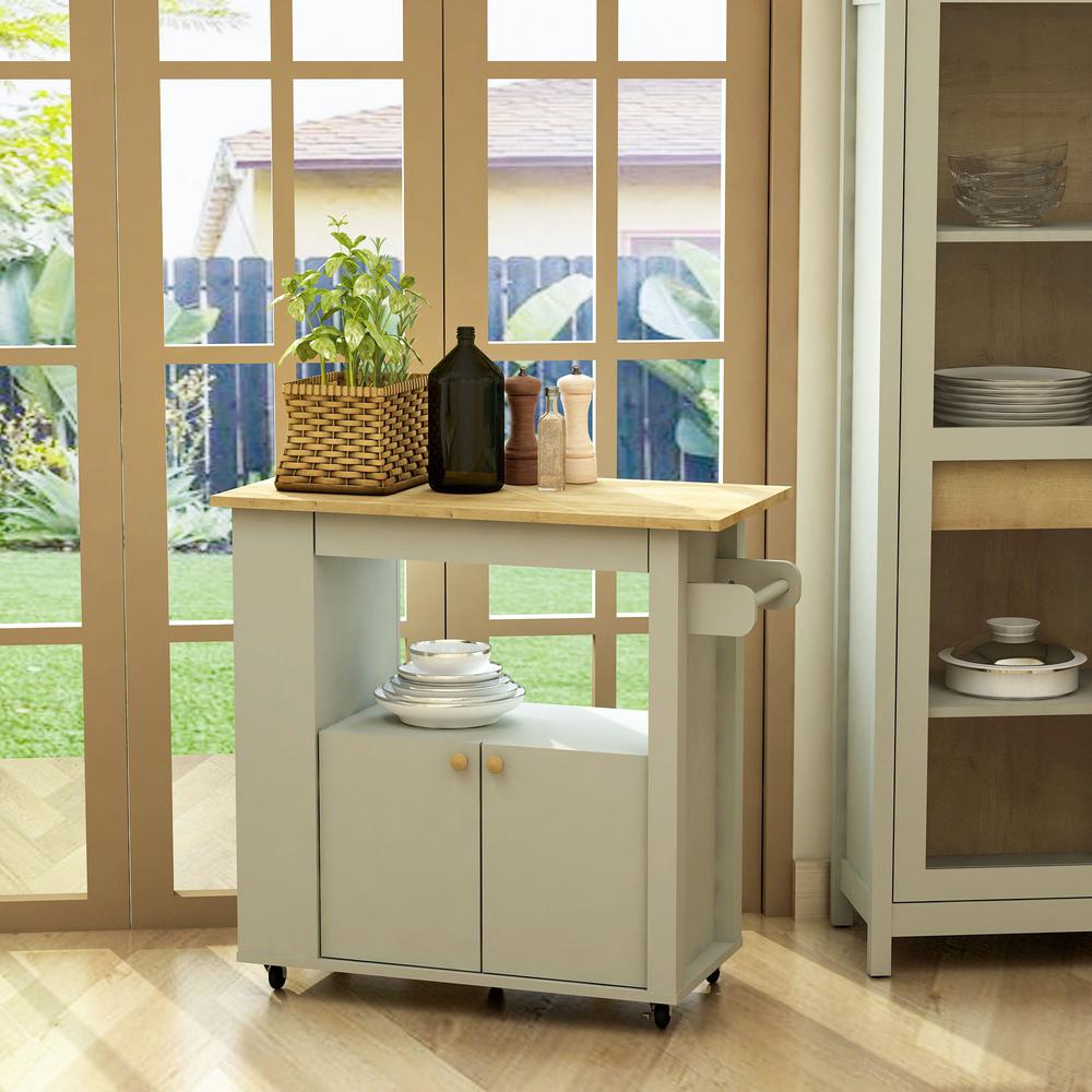 Astor 35" Kitchen Cart. Picture 8