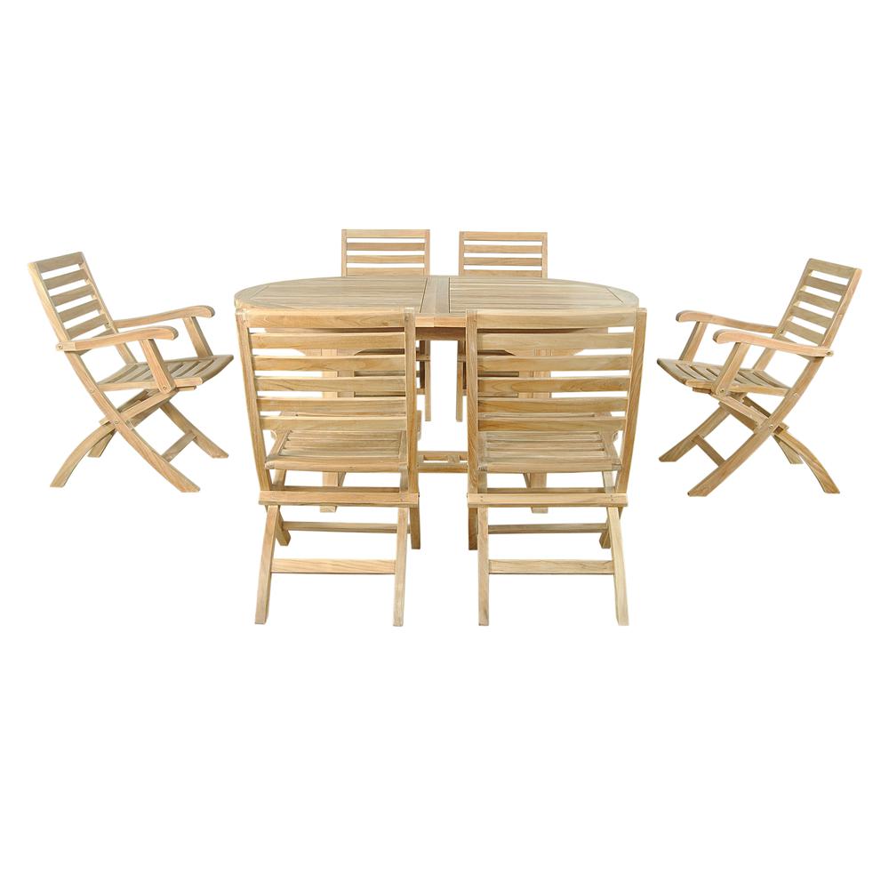 Oval Extension Dining 7 Piece Set. Picture 9