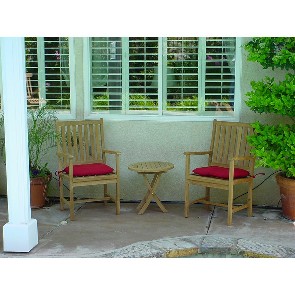 Bahama Chairs and Side Table 3 Piece Set. Picture 1