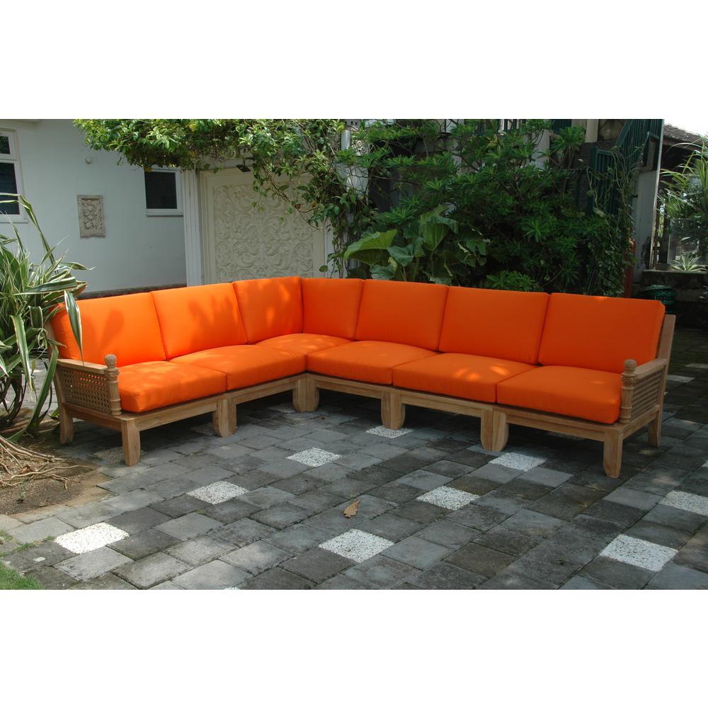 Luxe Modular Deep Seating 6 Piece Set. Picture 1