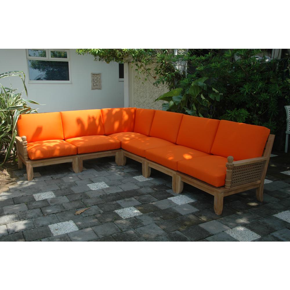 Luxe Modular Deep Seating 6 Piece Set. Picture 2