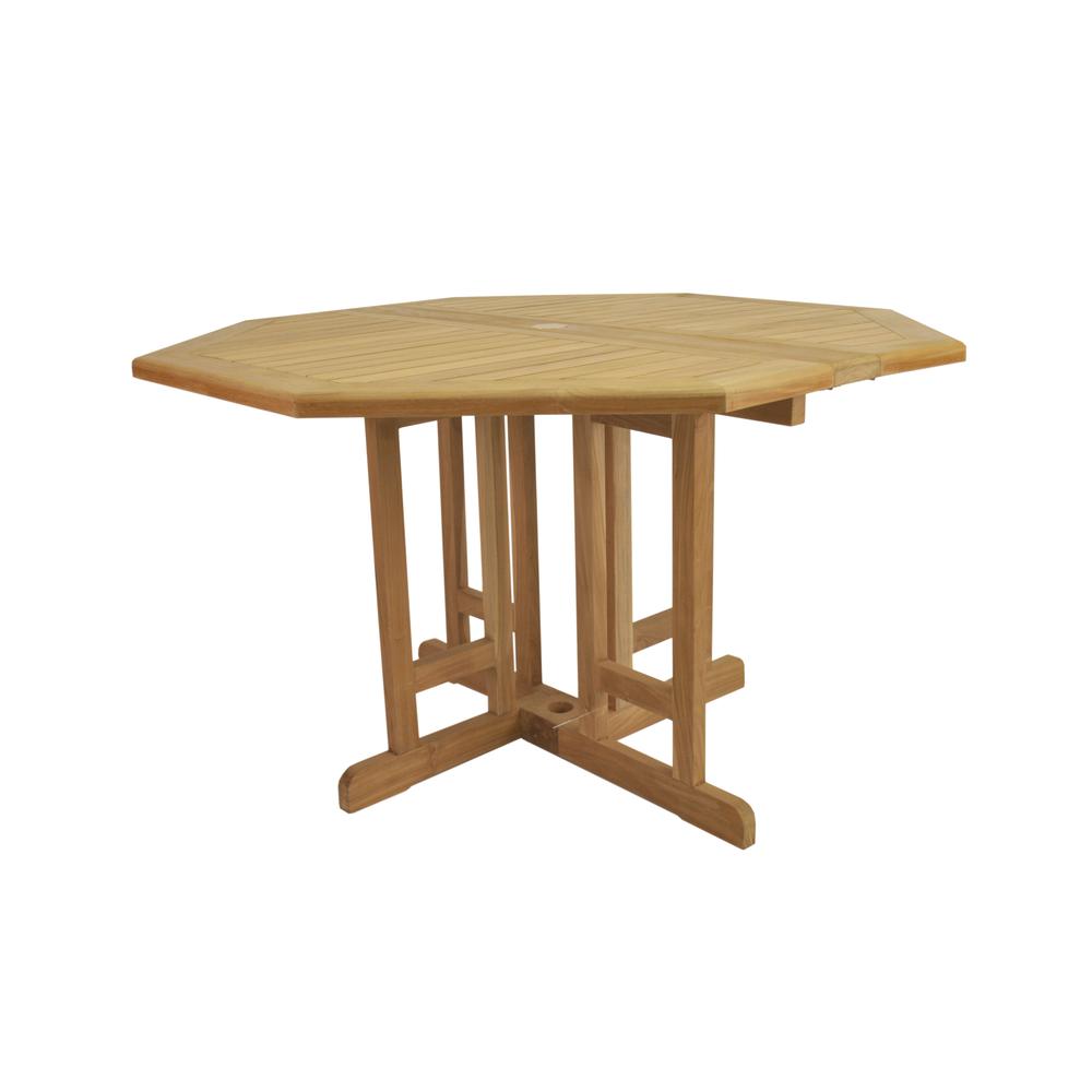 Butterfly 47" Octagonal Folding Table. Picture 2