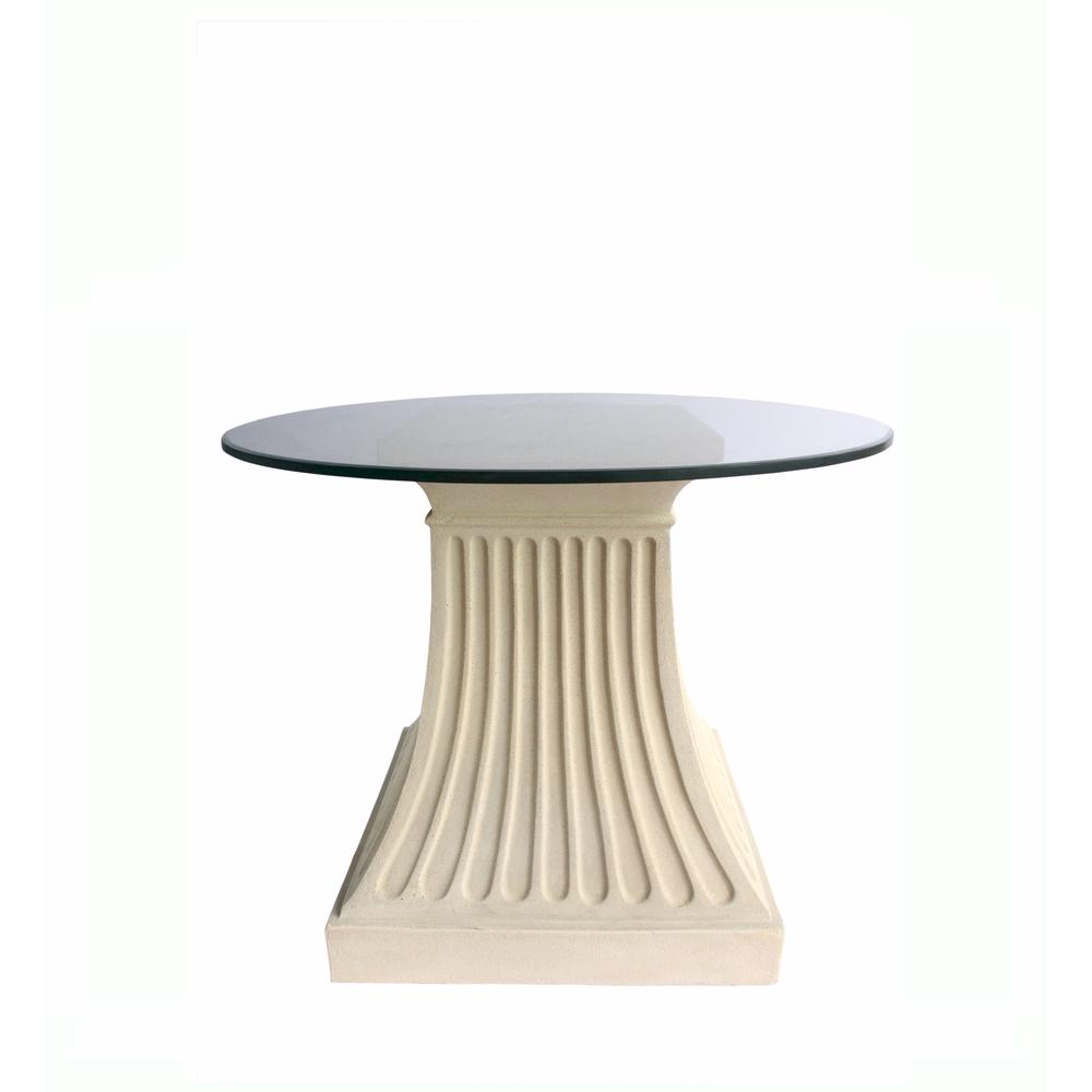 Fluted Dining Table. Picture 1