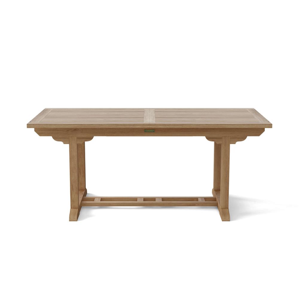 Bahama 8-Foot Rectangular Extension Table. Picture 2