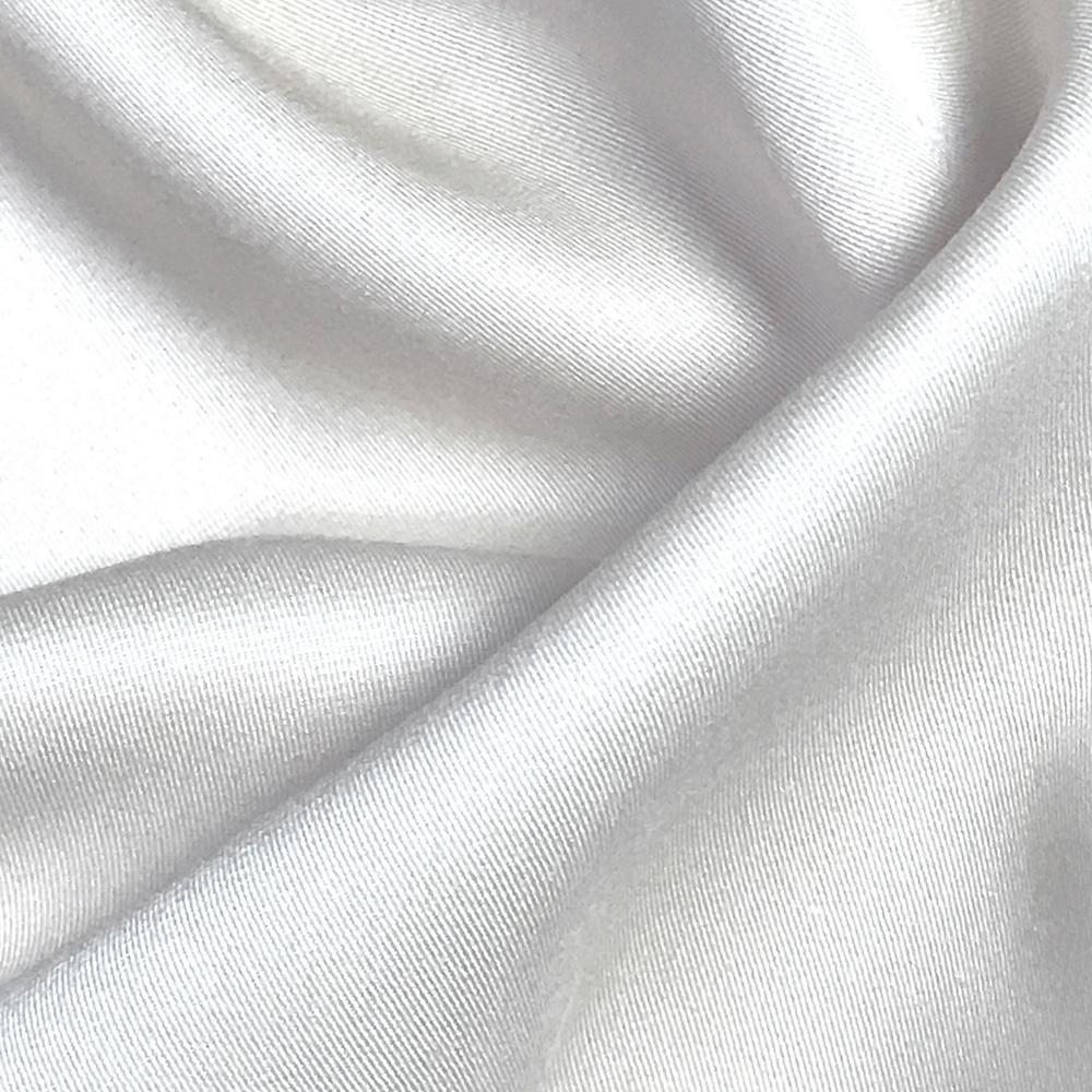 BedVoyage Luxury 100% viscose from Bamboo Bed Sheet Set, Full - White. Picture 5