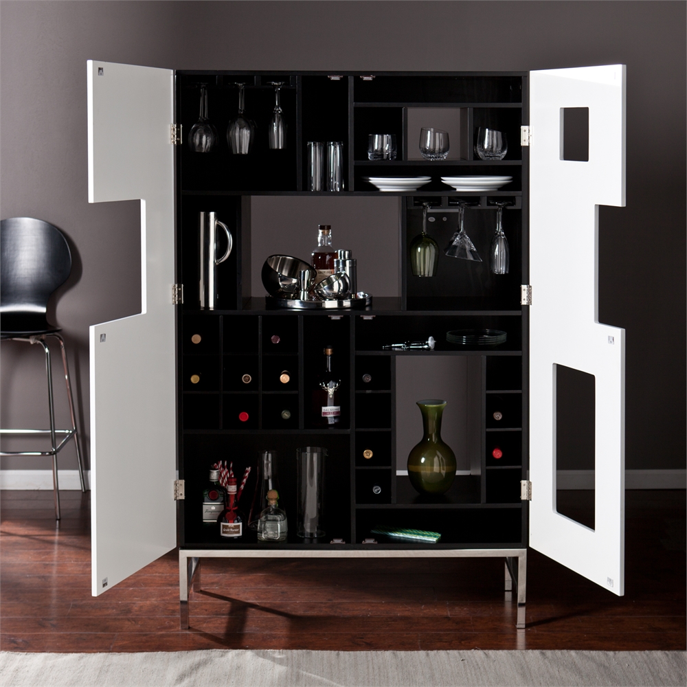 Shadowbox Wine/Bar Cabinet