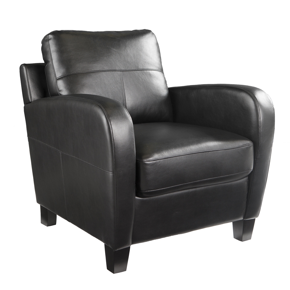 Bolivar Faux Leather Lounge Chair