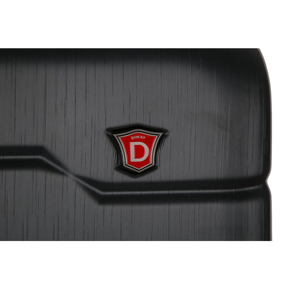 DUKAP Rodez Lightweight Hardside Spinner 28 inch Black. Picture 12