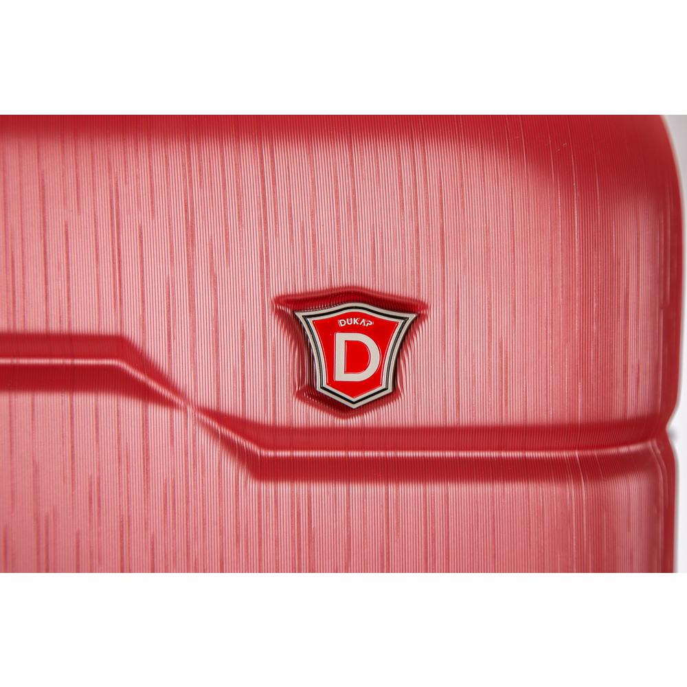 DUKAP Rodez Lightweight Hardside Spinner 28 inch Red. Picture 12