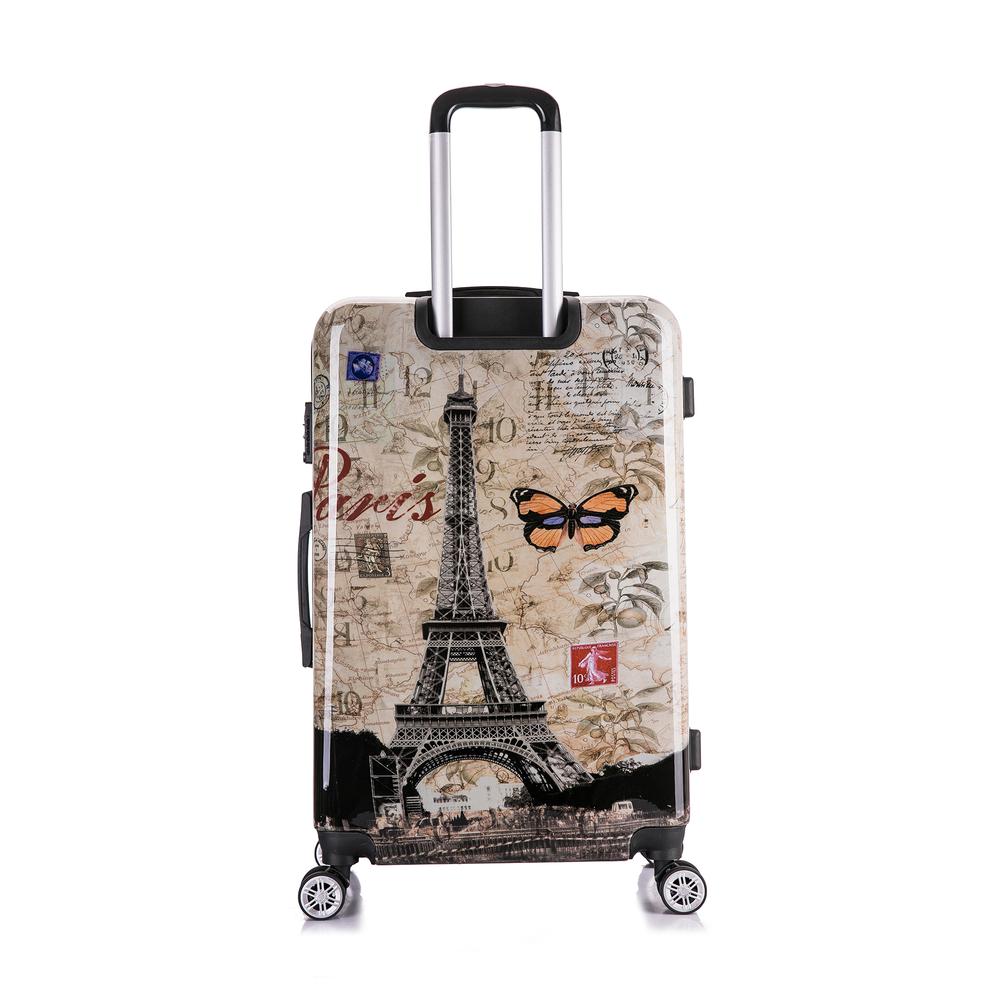 InUSA Prints Lightweight Hardside Spinner 28 inch Paris. Picture 4