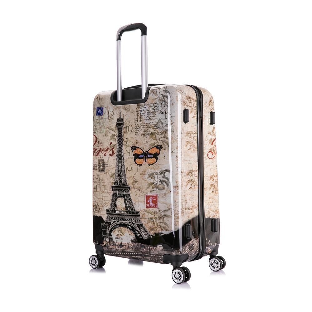 InUSA Prints Lightweight Hardside Spinner 28 inch Paris. Picture 5