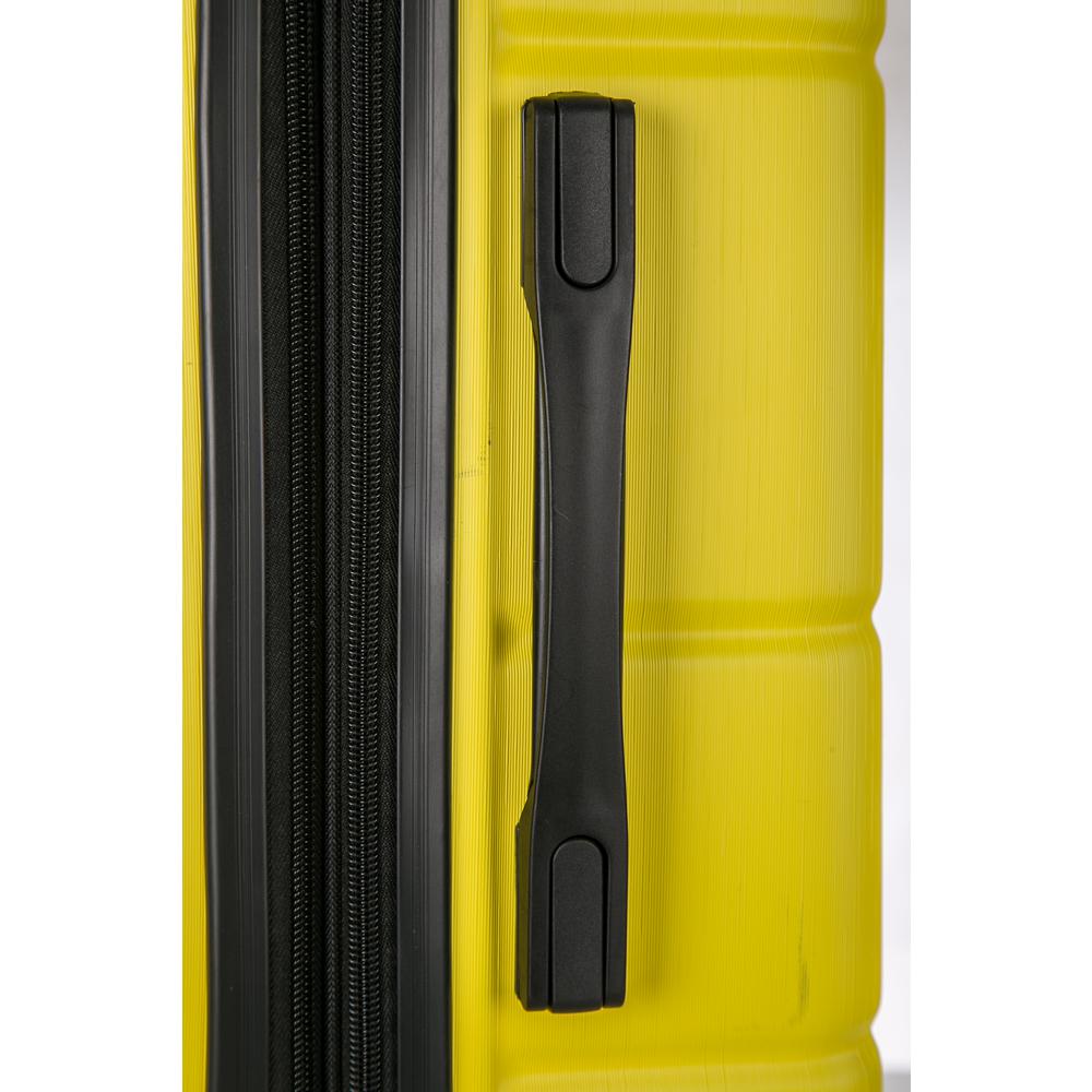 DUKAP Rodez Lightweight Hardside 3 piece set 20''/24''/28'' Yellow. Picture 1