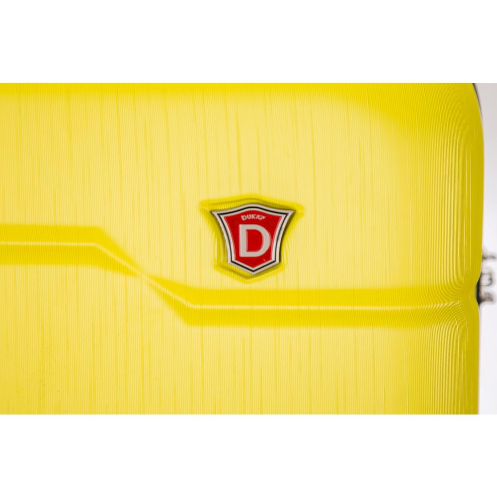 DUKAP Rodez Lightweight Hardside 3 piece set 20''/24''/28'' Yellow. Picture 7