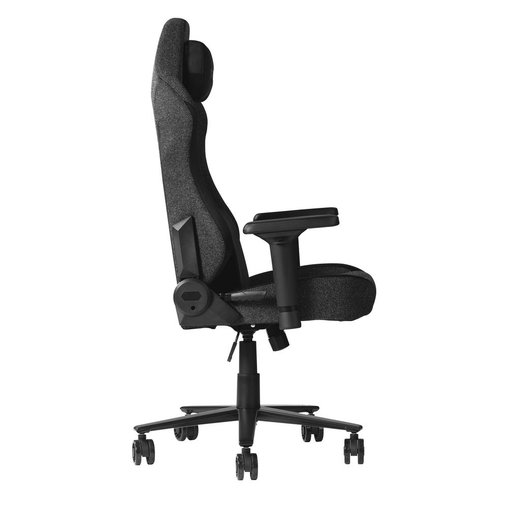 Techni Sport Fabric Gaming Chair - Black. Picture 3
