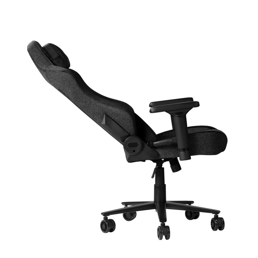 Techni Sport Fabric Gaming Chair - Black. Picture 5