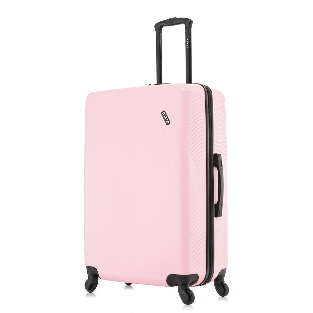 DUKAP Discovery Lightweight Hardside Spinner 28 inch Pink. Picture 1