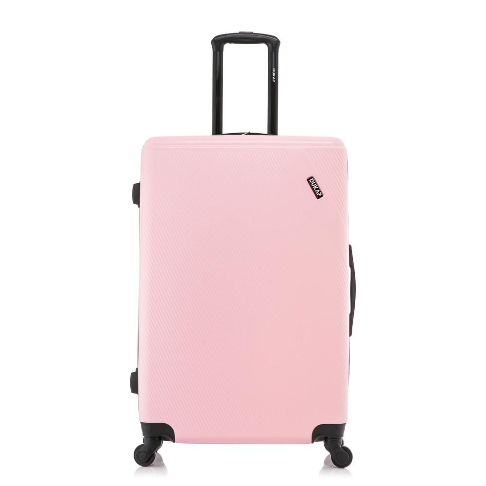 DUKAP Discovery Lightweight Hardside Spinner 28 inch Pink. Picture 7