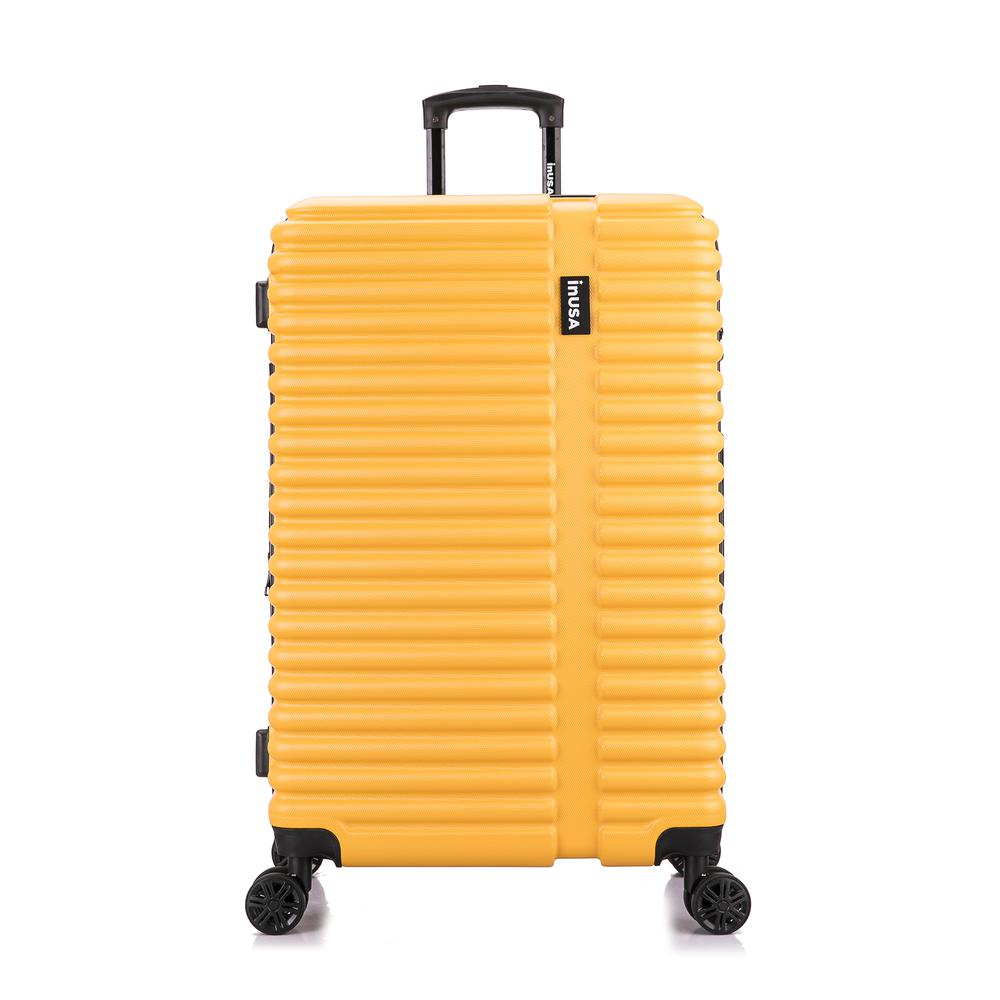 InUSA Ally lightweight hardside spinner 28 inch Mustard. Picture 13