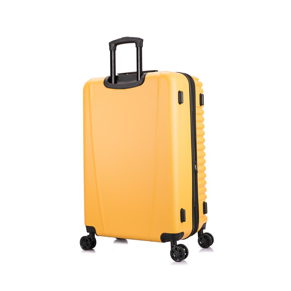 InUSA Ally lightweight hardside spinner 28 inch Mustard. Picture 14