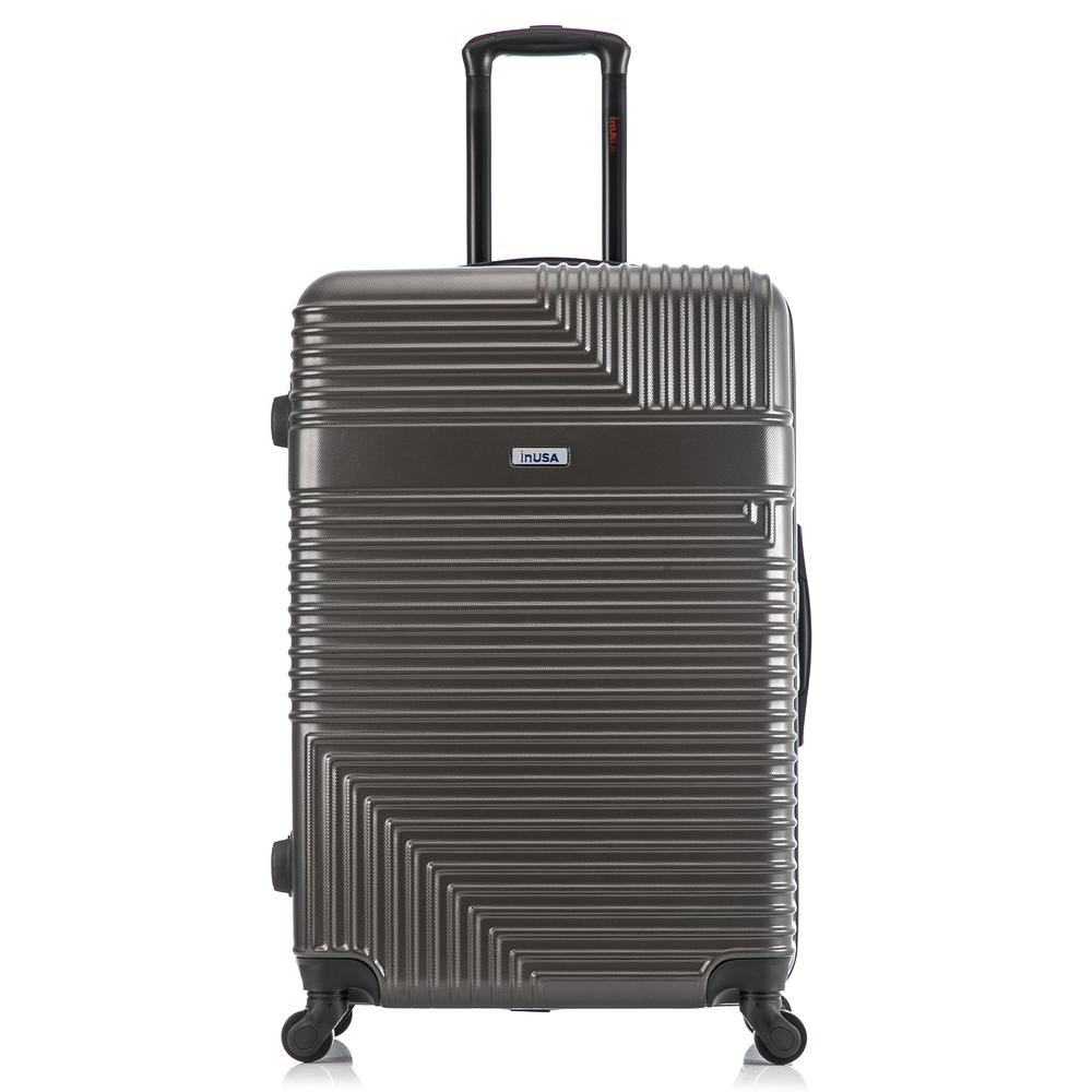 InUSA Resilience Lightweight Hardside Spinner 28 inch Charcoal. Picture 2