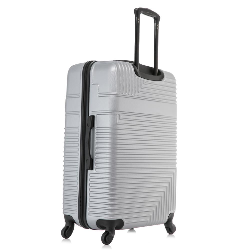 InUSA Resilience Lightweight Hardside Spinner 28 inch Silver. Picture 2
