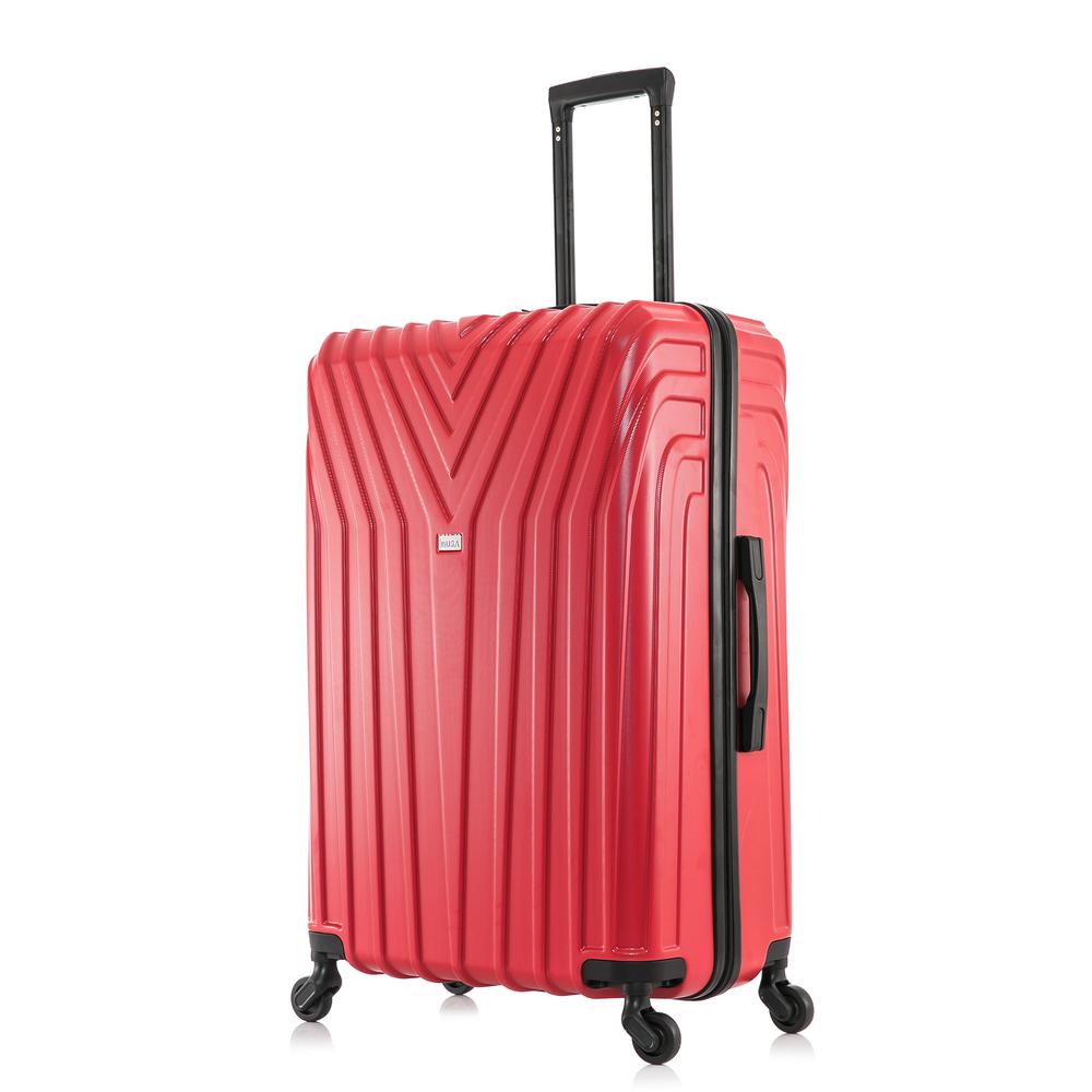 InUSA Vasty Lightweight Hardside Spinner 28 inch Red. Picture 1