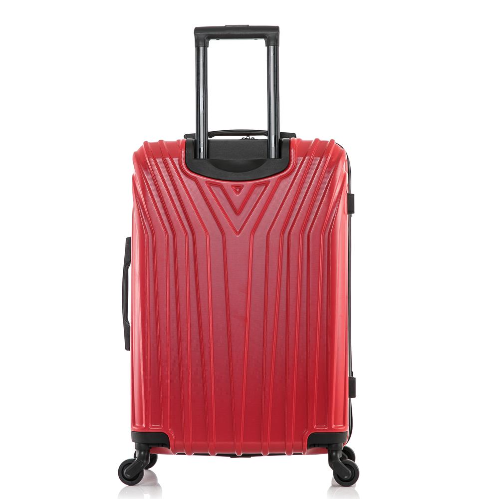 InUSA Vasty Lightweight Hardside Spinner 24 inch Red. Picture 4