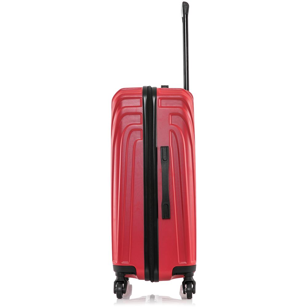 InUSA Vasty Lightweight Hardside Spinner 24 inch Red. Picture 2