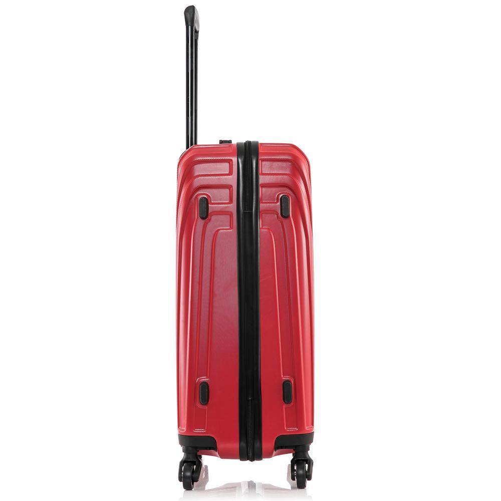 InUSA Vasty Lightweight Hardside Spinner 24 inch Red. Picture 8