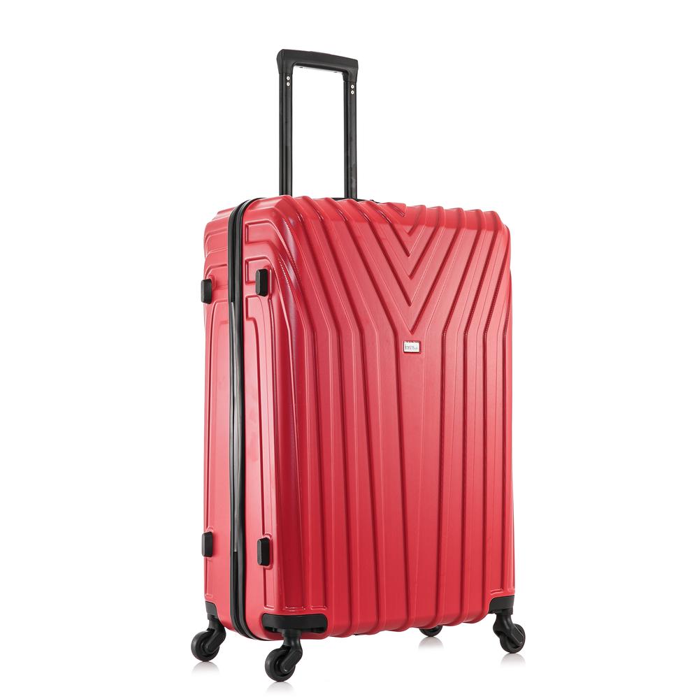 InUSA Vasty Lightweight Hardside Spinner 24 inch Red. Picture 9