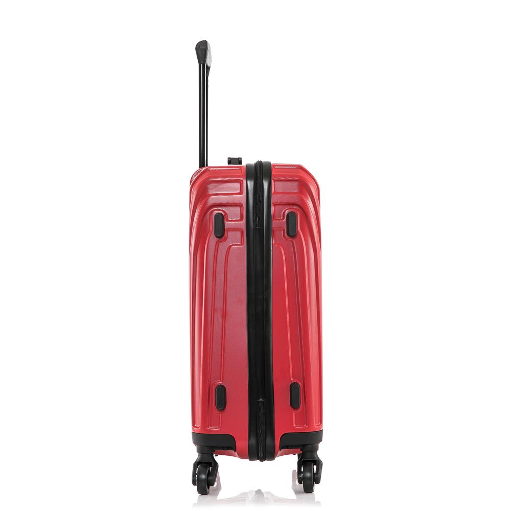 InUSA Vasty Lightweight Hardside Spinner 20 inch Red. Picture 1