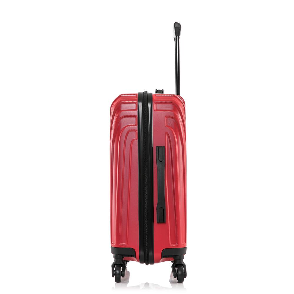 InUSA Vasty Lightweight Hardside Spinner 20 inch Red. Picture 7
