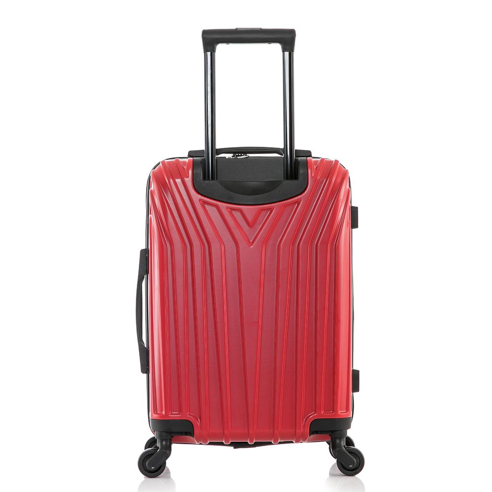 InUSA Vasty Lightweight Hardside Spinner 20 inch Red. Picture 9