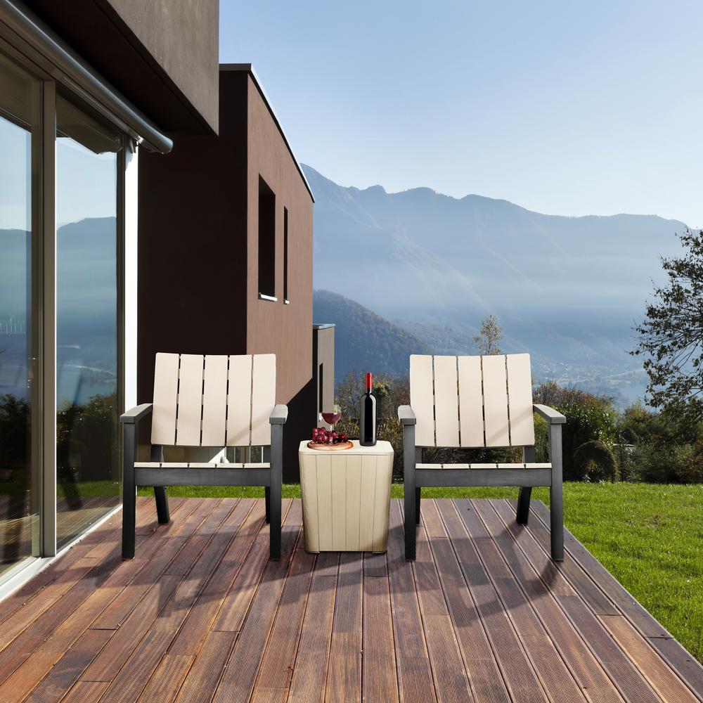 Enzo 3 Piece Patio Seating Set. Picture 2
