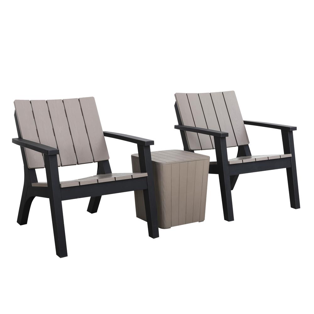 Enzo 3 Piece Patio Seating Set. Picture 1