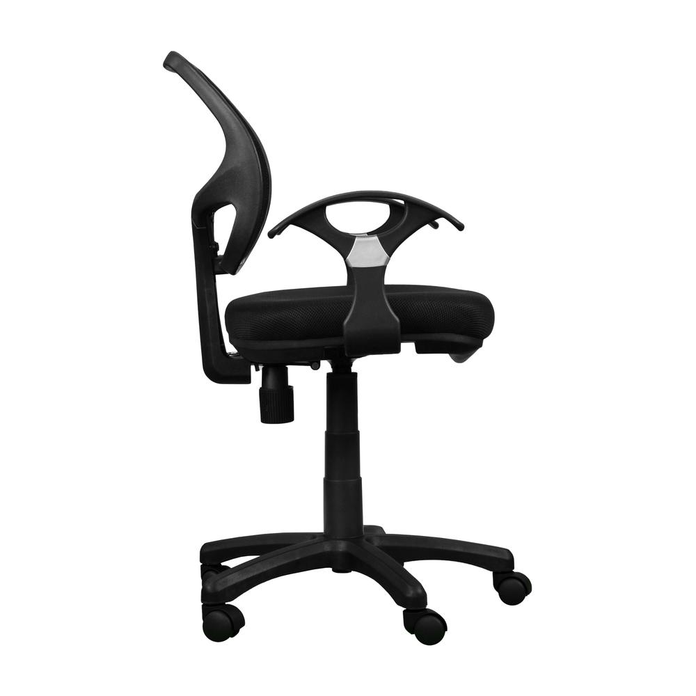 Midback Mesh Task Office Chair. Color: Black. Picture 3