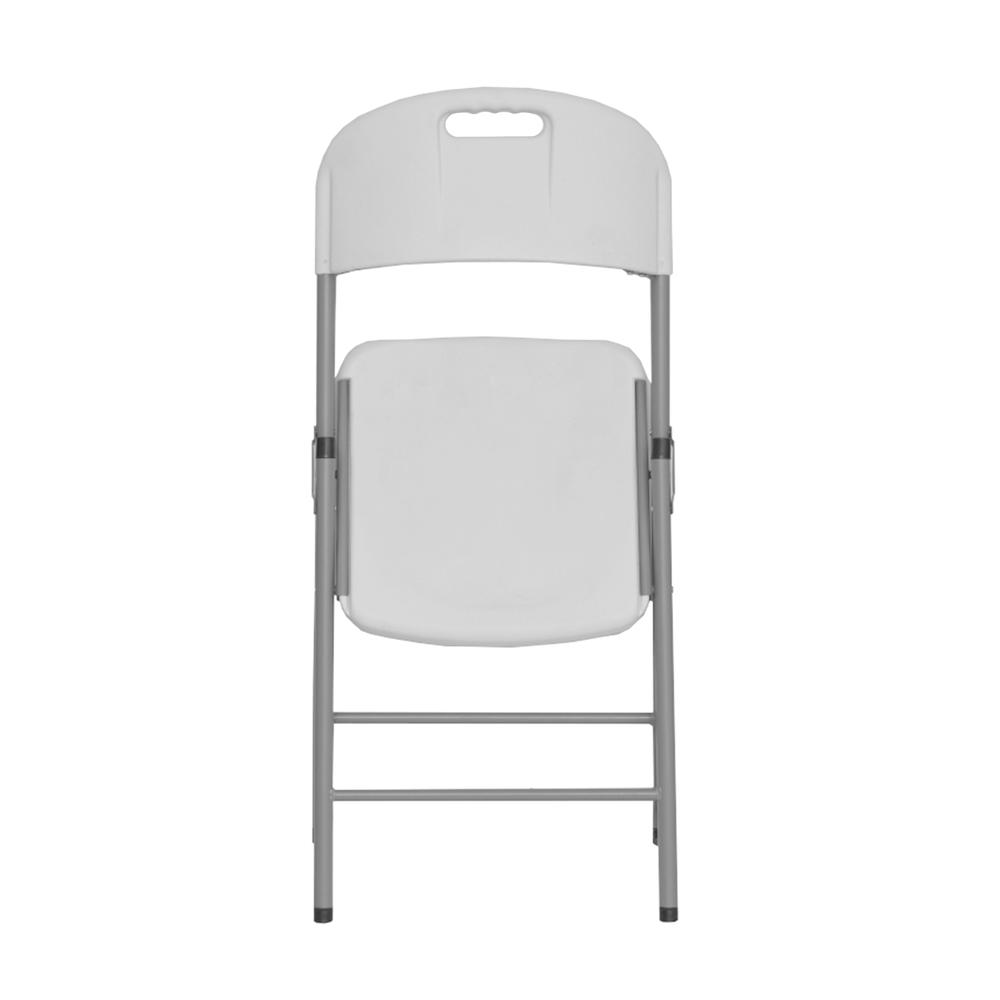 Techni Home Premium Comfort Granite White Folding Chairs – Set of 4. Picture 3