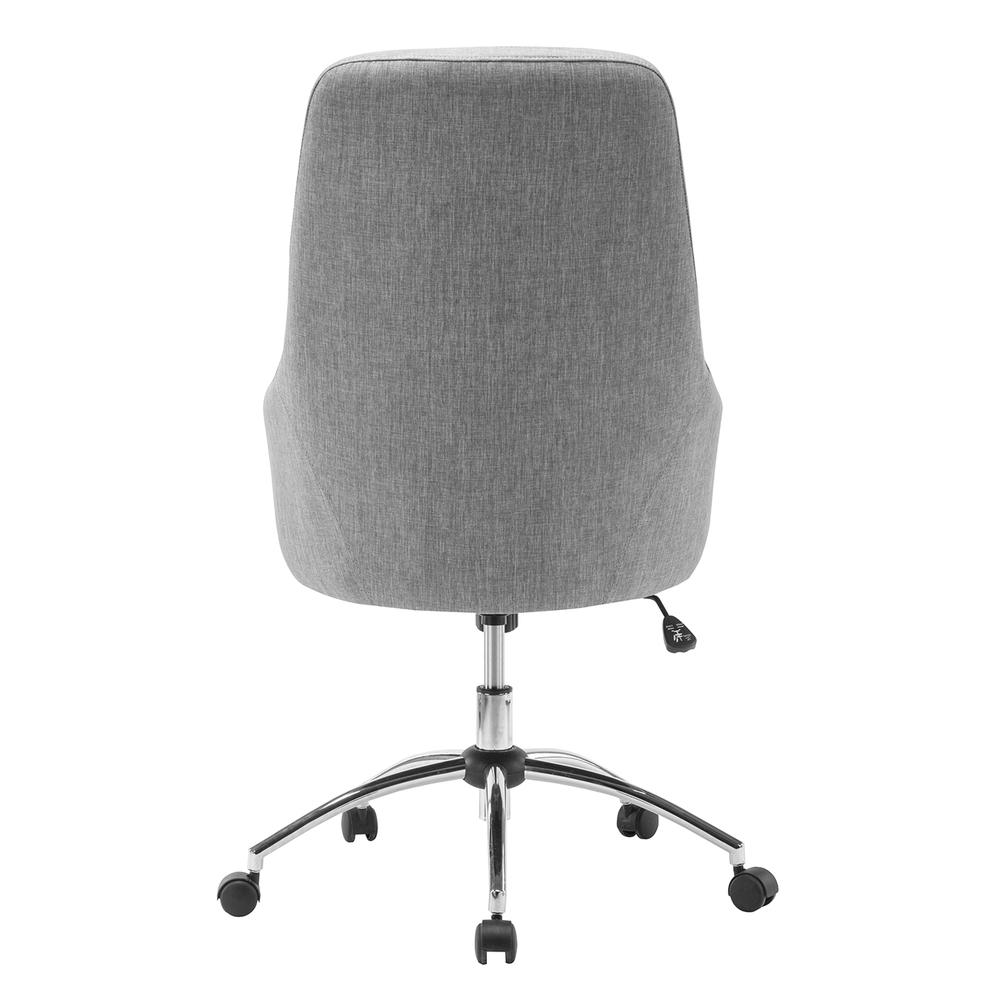 Techni Mobili Comfy Height Adjustable Rolling Office Desk Chair. Picture 3