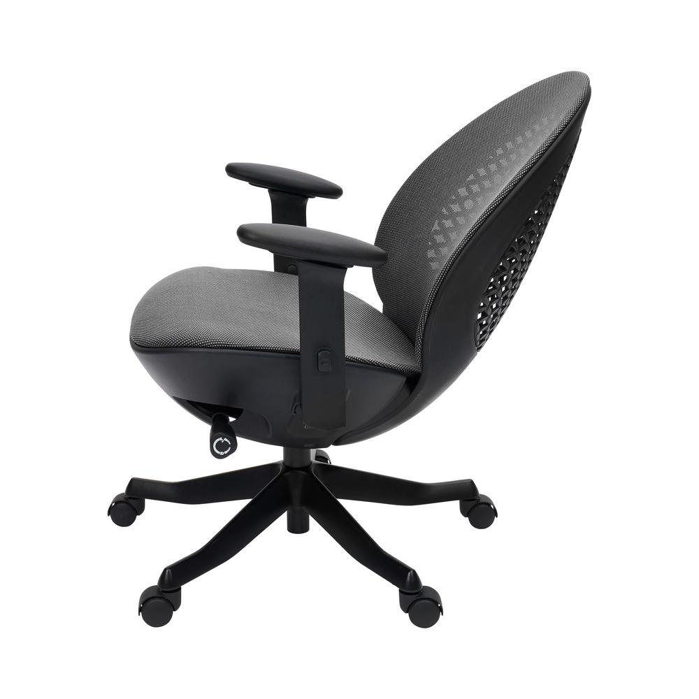 Techni Mobili Deco LUX Executive Office Chair, Black. Picture 12