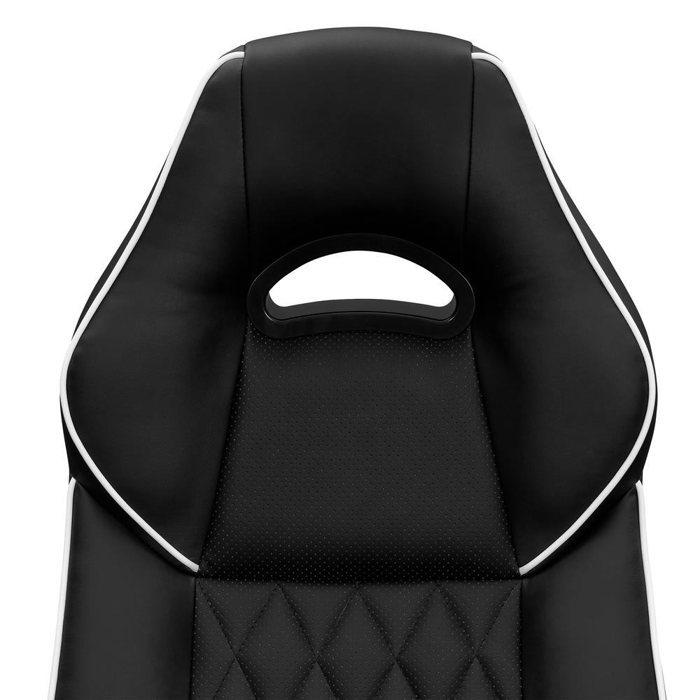 High Back Executive Sport Race Office Chair. Color: Black. Picture 10