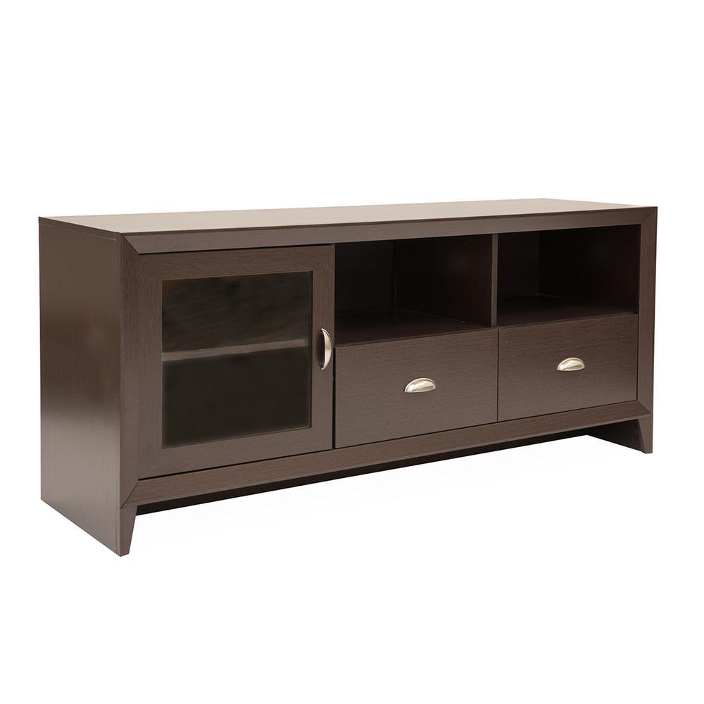Techni Mobili Modern TV Stand with Storage for TVs Up To 60", Wenge. Picture 12