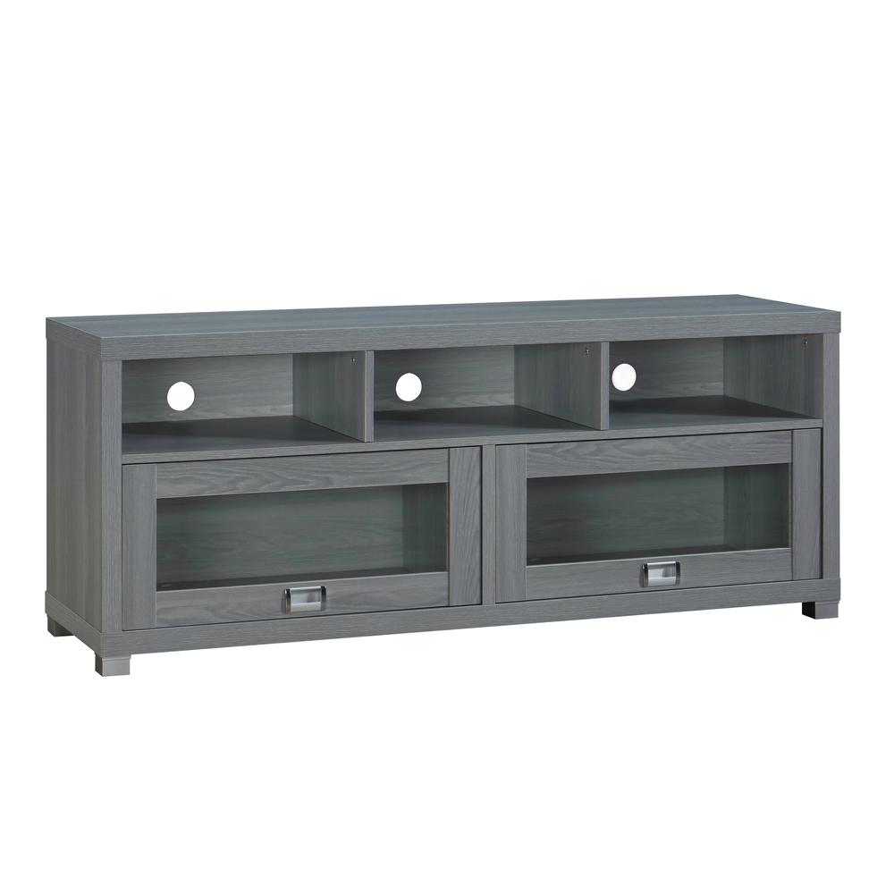 Durbin TV Stand for TVs up to 60in, Grey. Picture 1