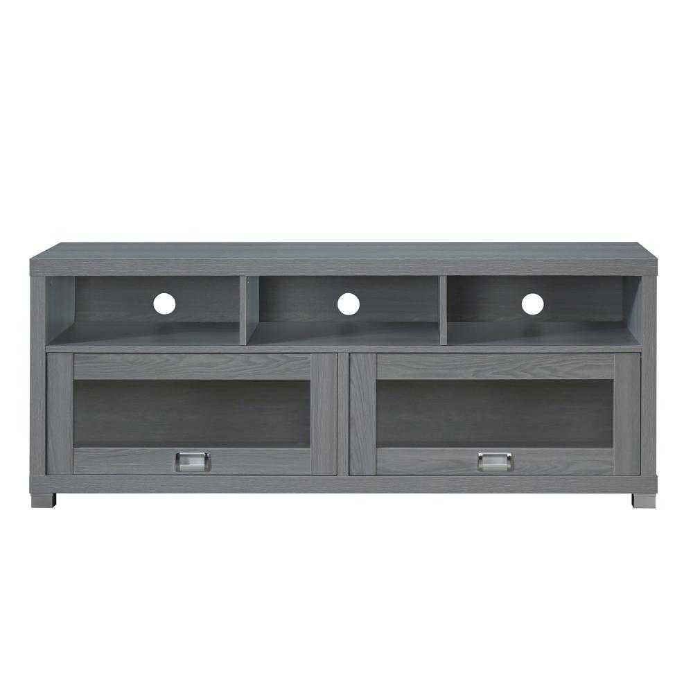 Durbin TV Stand for TVs up to 60in, Grey. Picture 2