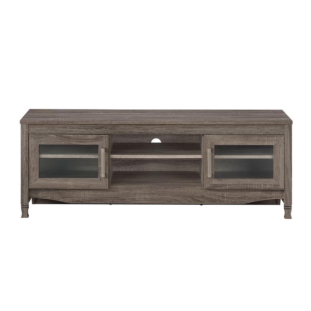 Techni Mobili Grey Driftwood TV Stand. Picture 2
