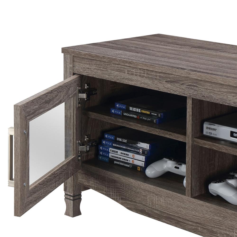 Techni Mobili Grey Driftwood TV Stand. Picture 6