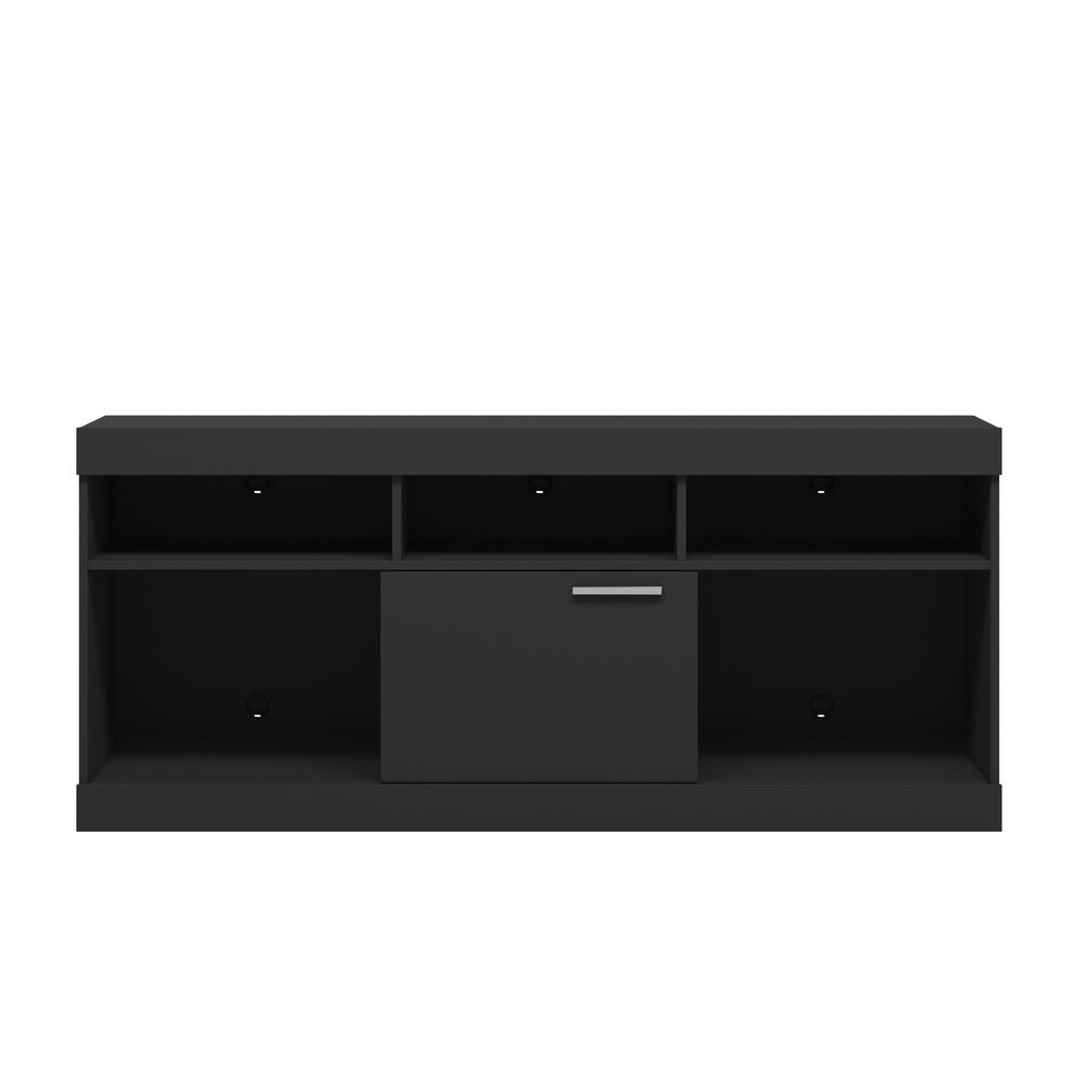Techni Mobili Entertainment Stand for TVs Up to 65", Black. Picture 2