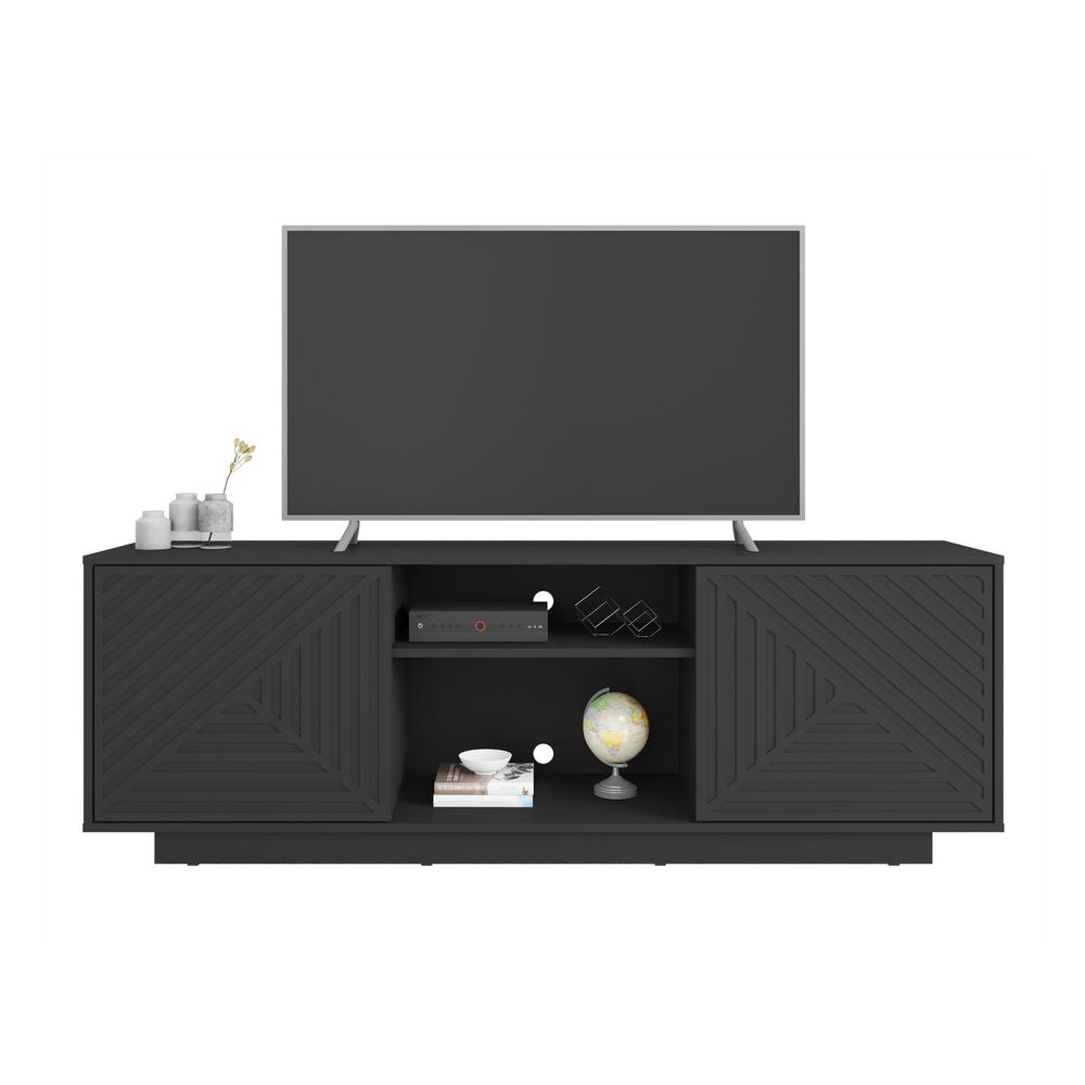 Modern TV Stand for Screen TVs Up to 70” When Measured Diagonally. Picture 7